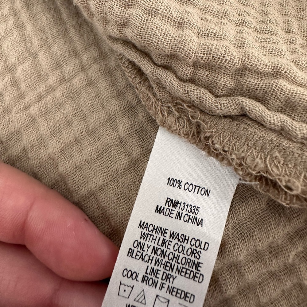 Beige Button Down - image 7